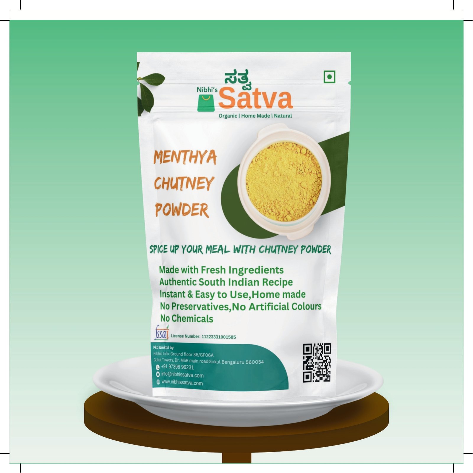 Menthya Chutney Powder