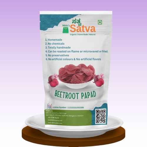 Beetroot Papad
