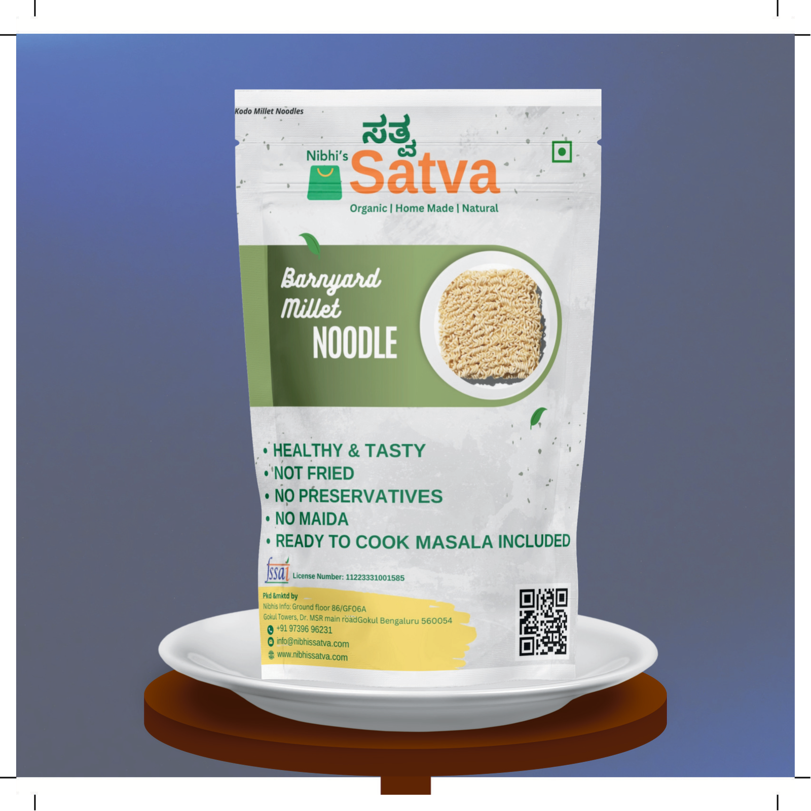 Barnyard Millet Noodles