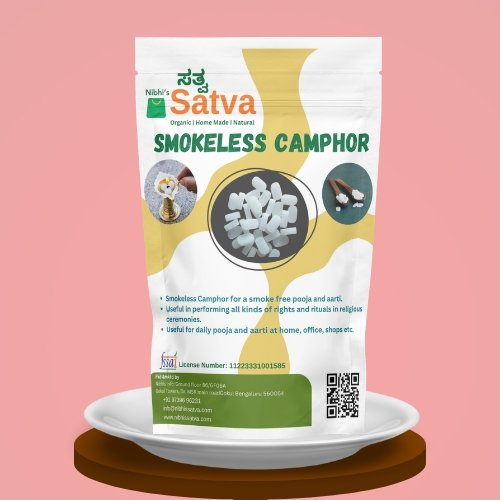Smokeless camphor