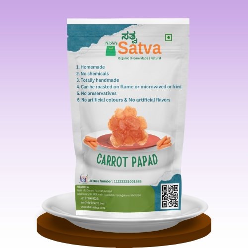 Carrot Papad