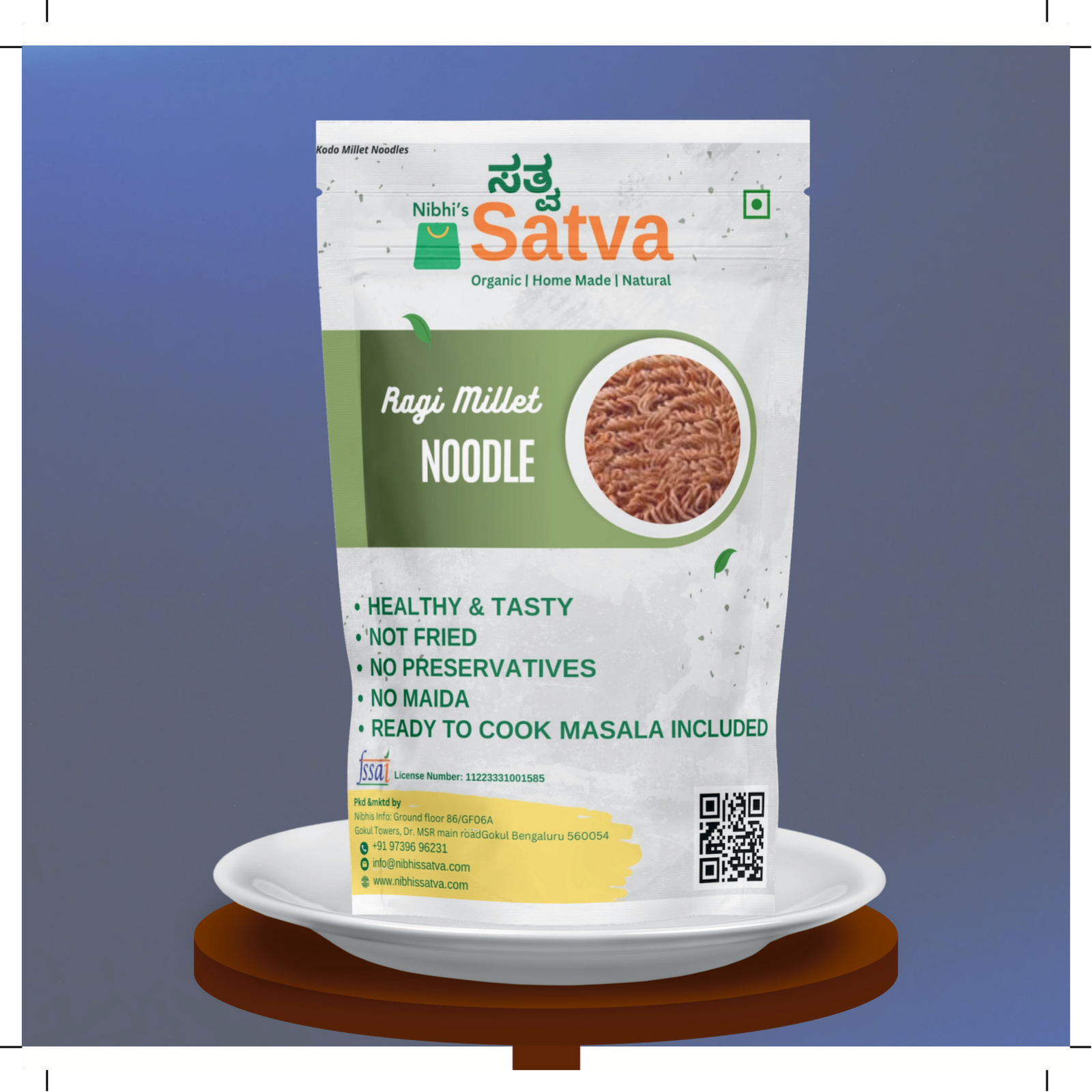 Ragi Millet Noodles