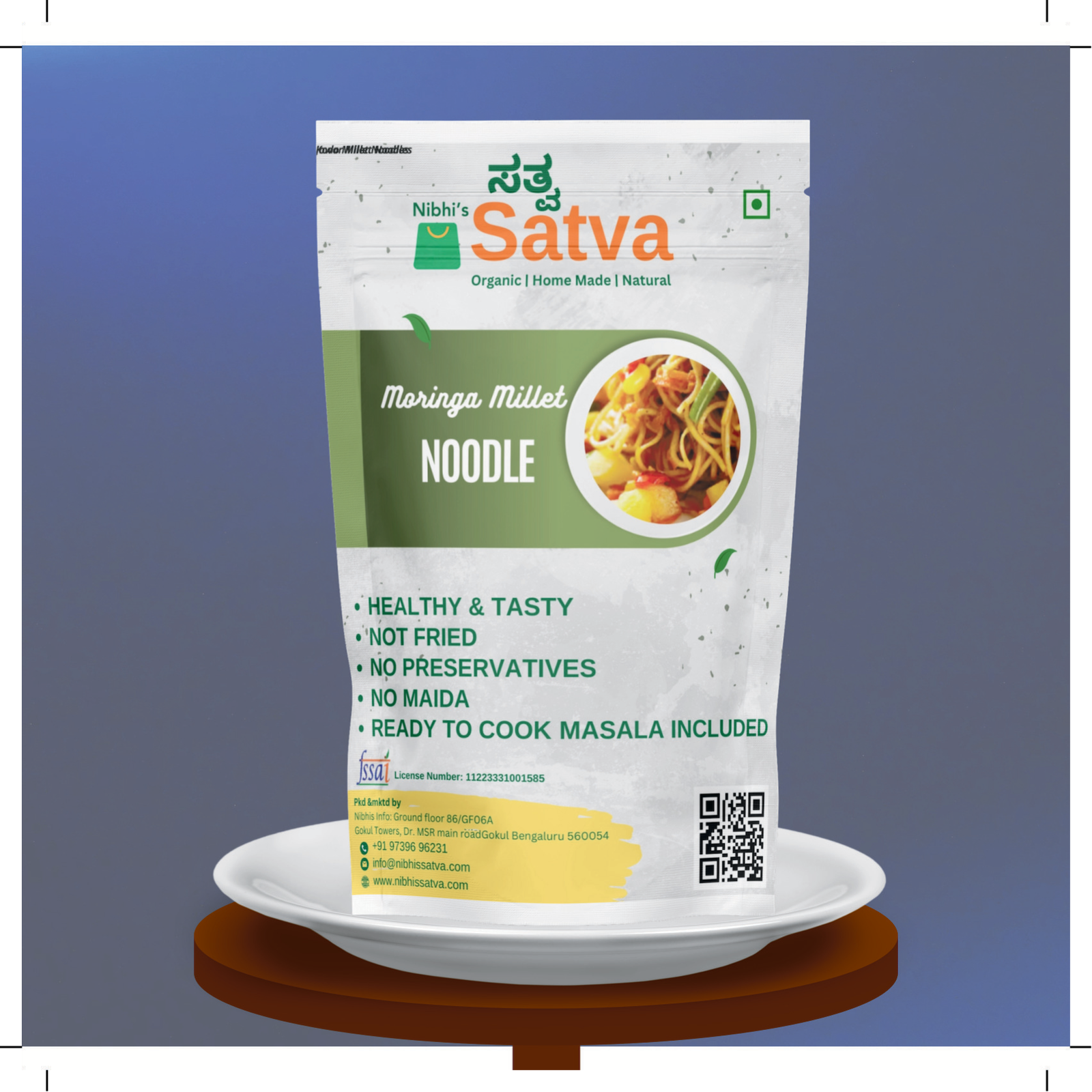 Moringa Millet Noodles