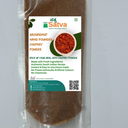 Groundnut Hand Pounded Chutney Powder gallery image
