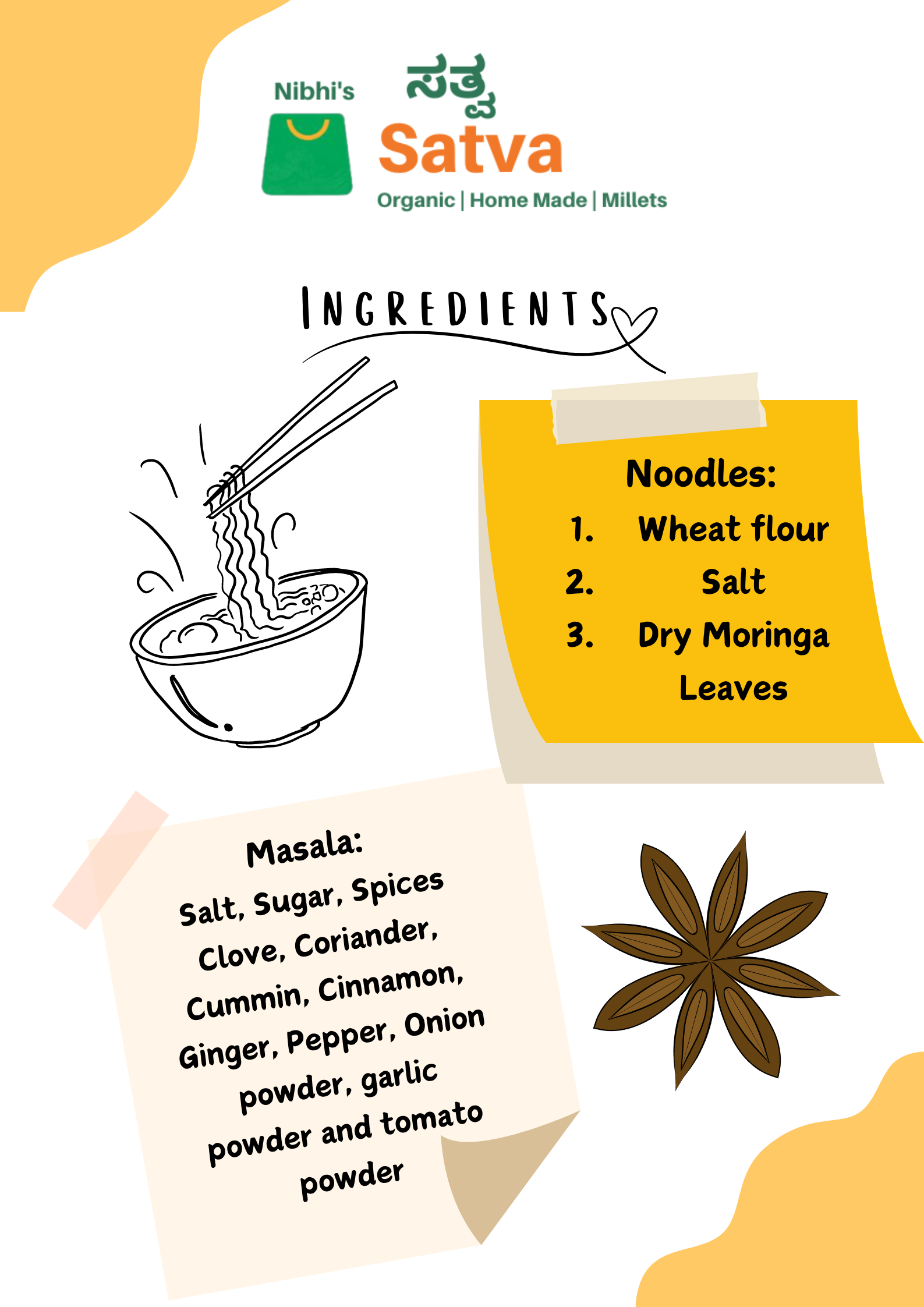 Moringa Millet Noodles gallery image