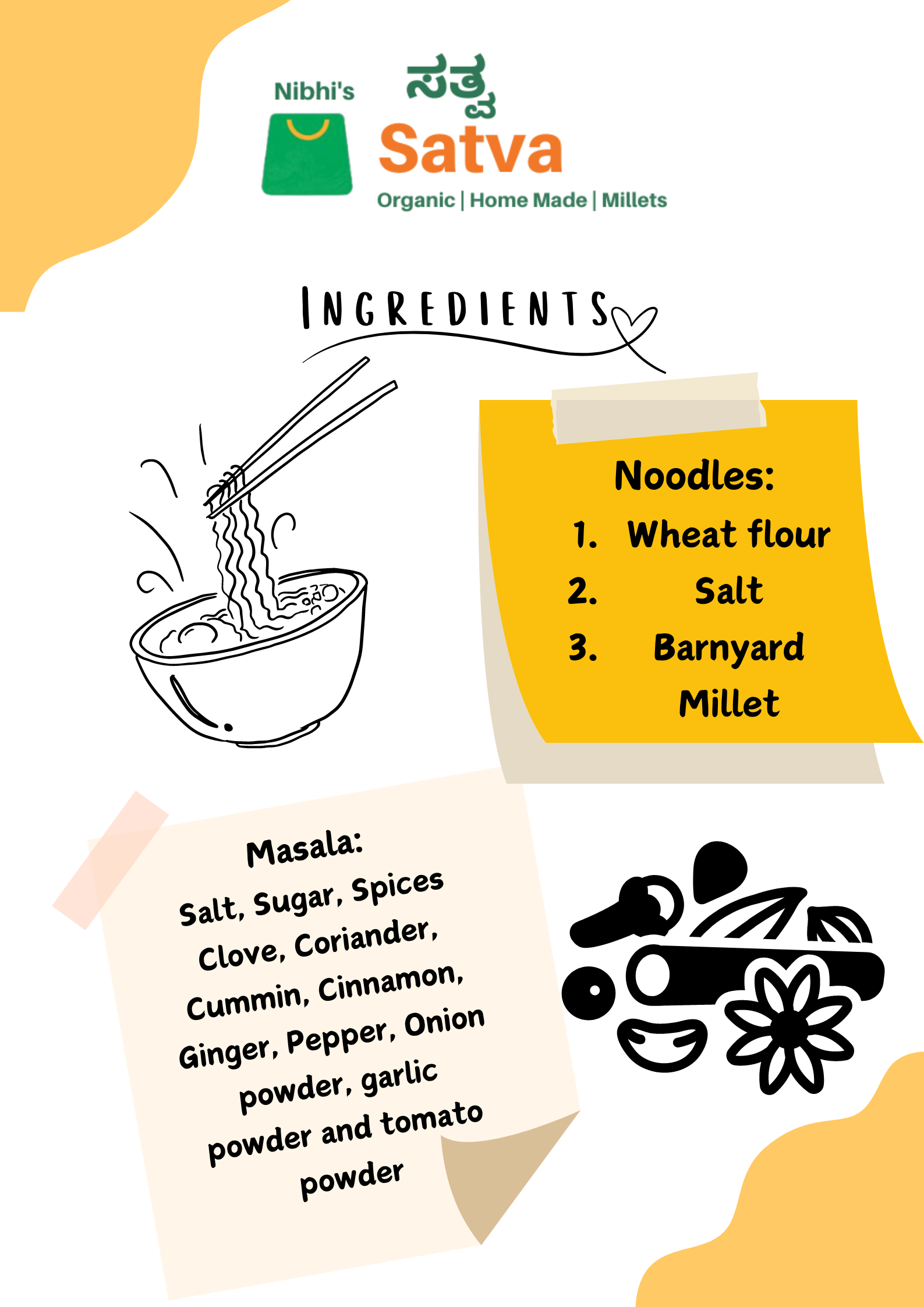 Barnyard Millet Noodles gallery image