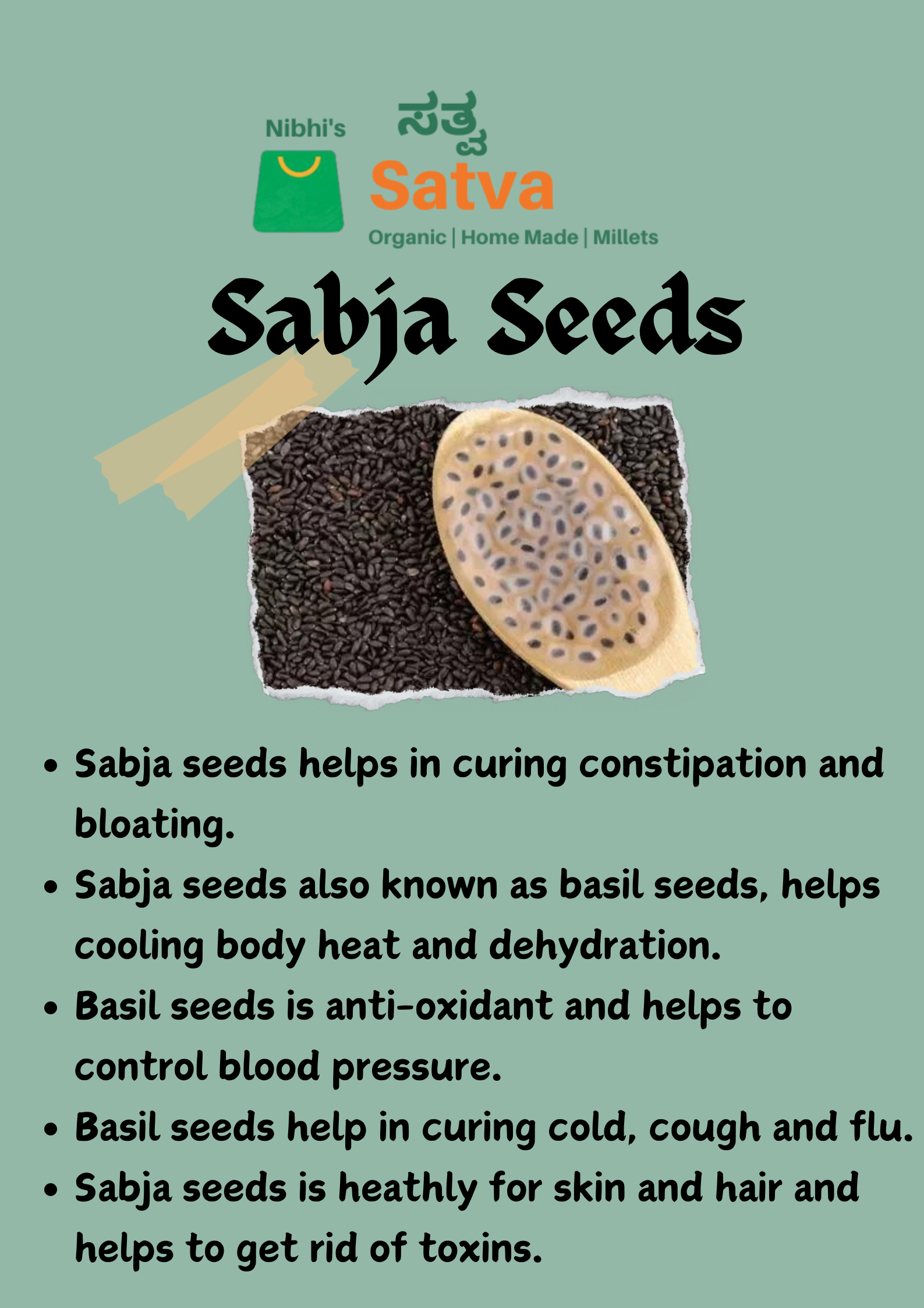 Sabja Seeds gallery image