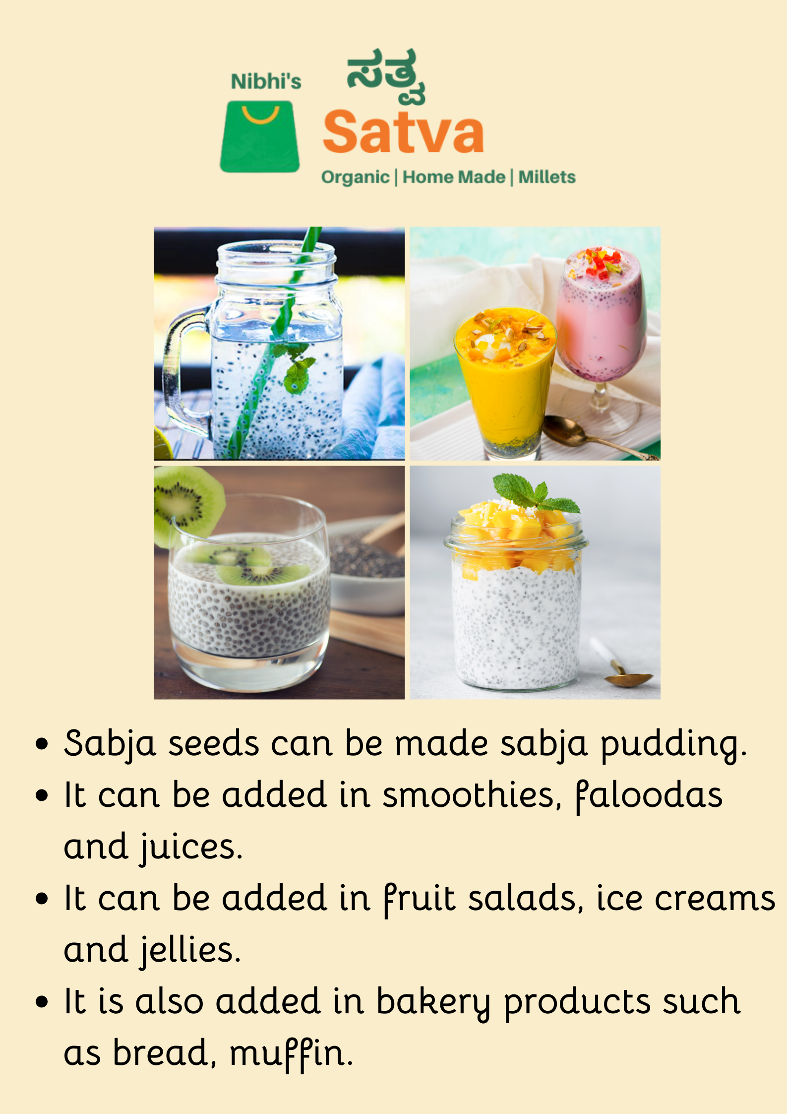 Sabja Seeds gallery image