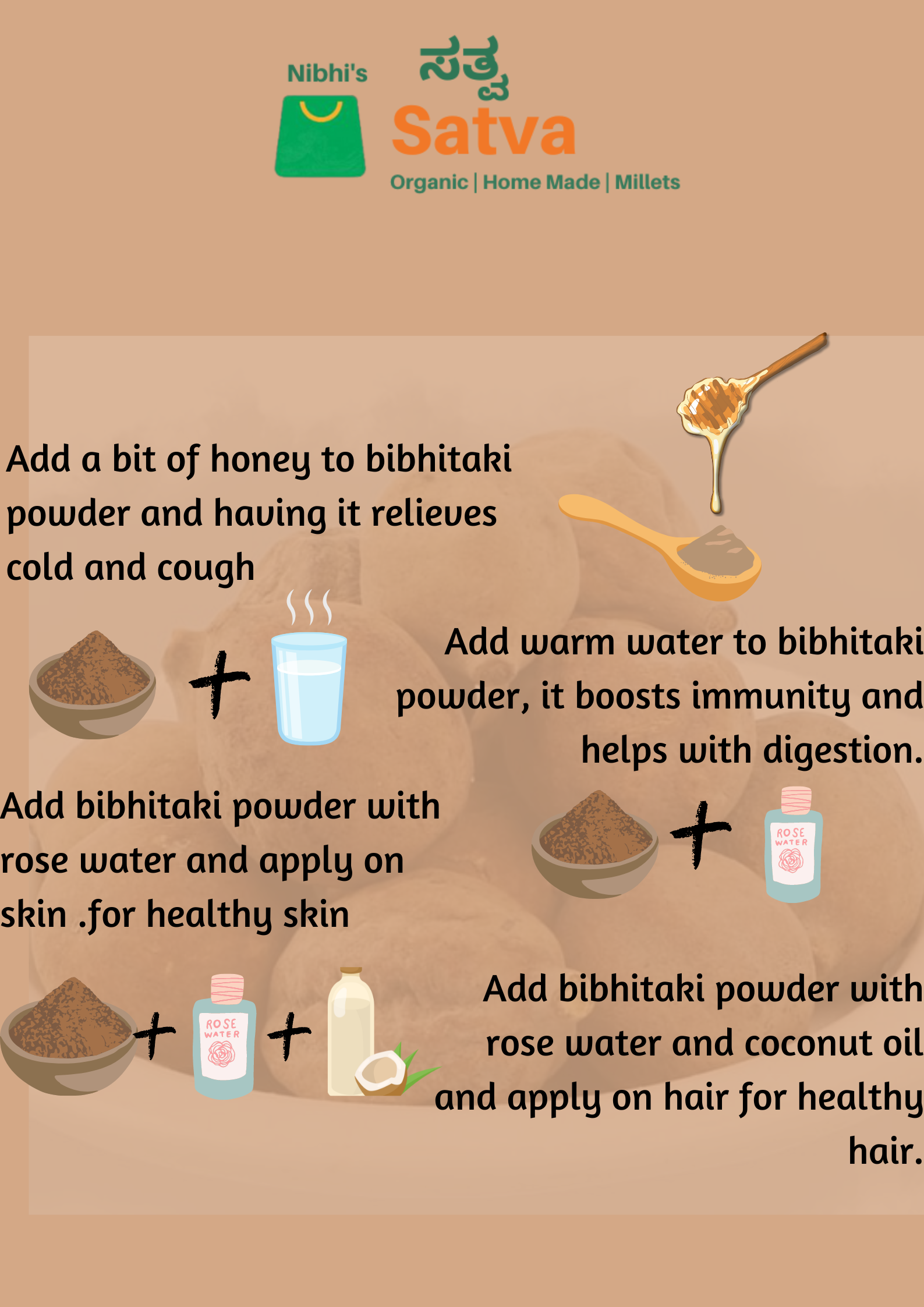 Bibhitaki Fruit Powder gallery image