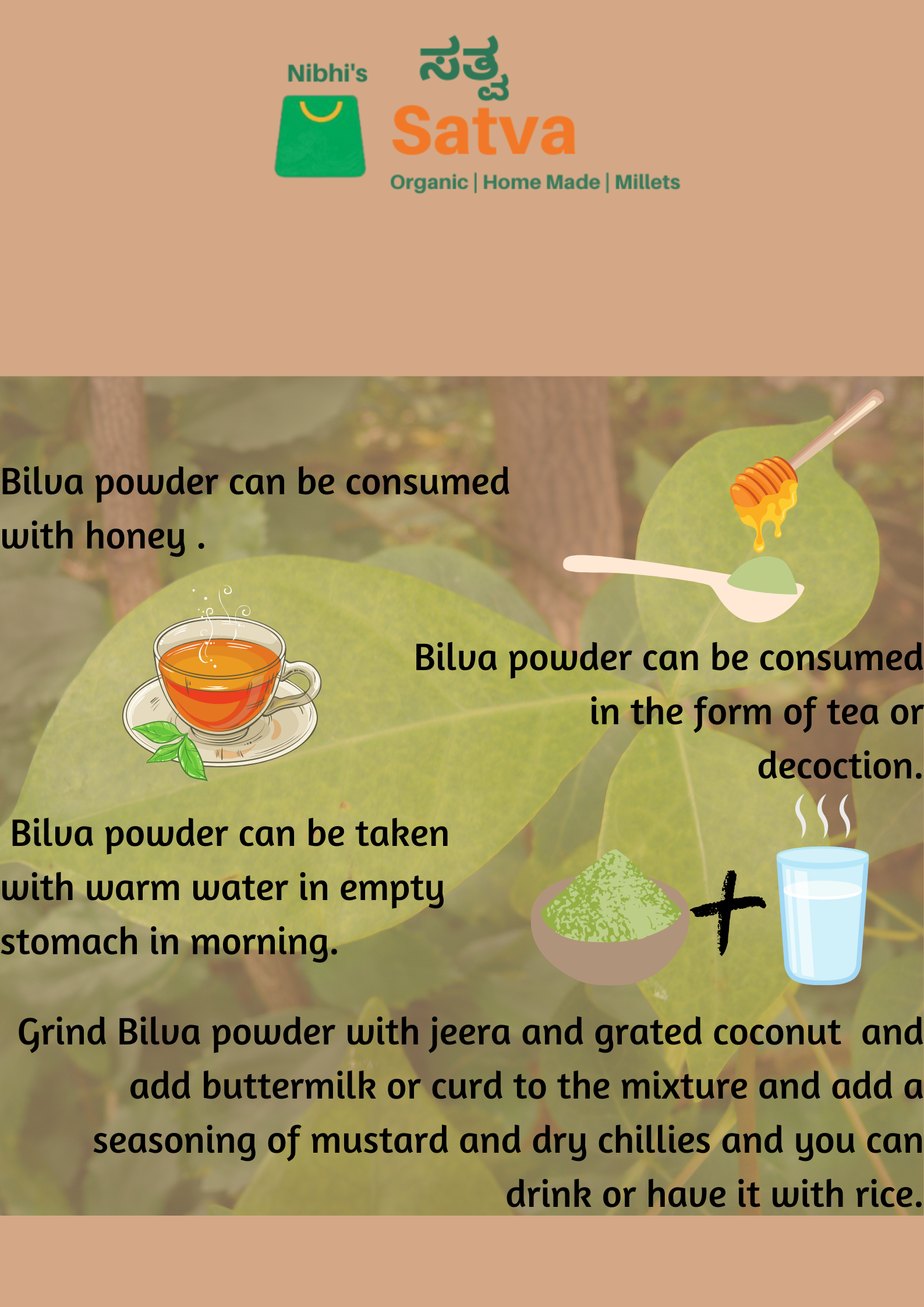Bilva Leaf Powder gallery image