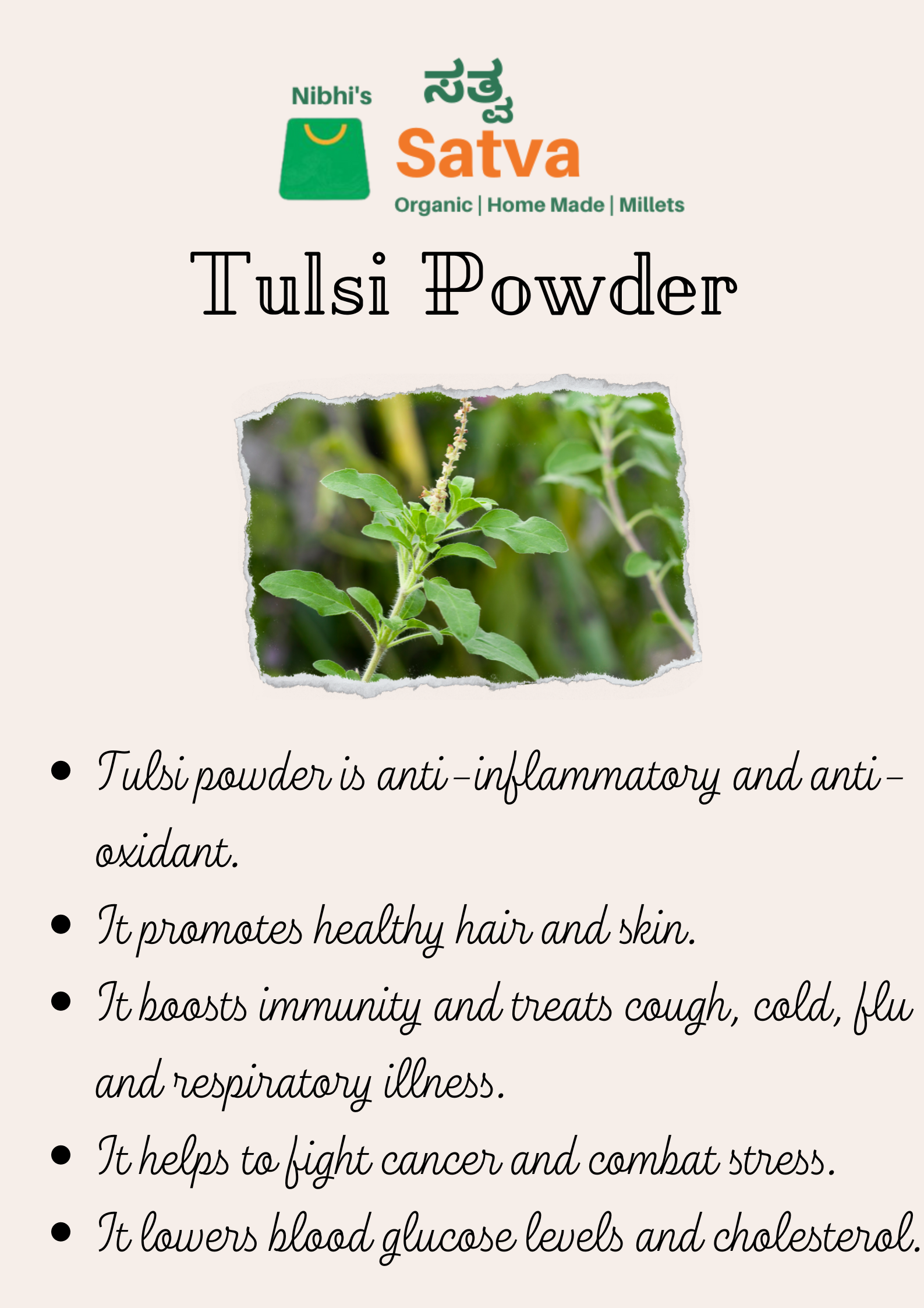 Tulsi Powder gallery image